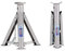 alca® Unterstellbock Stützböcke Wagenheber höhenverstellbar 3t faltbar 2er Set