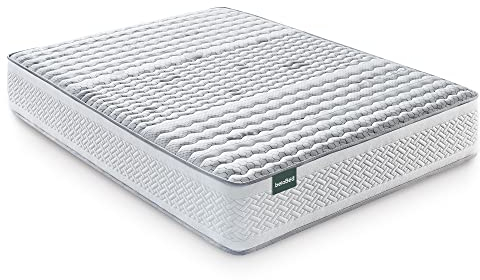 beloBed Colchones 90x190 Colchón Viscoelastica Reversible Altura 28 cm Firmeza Media Resistente Transpirable Enrollado Comodo. Airluxe