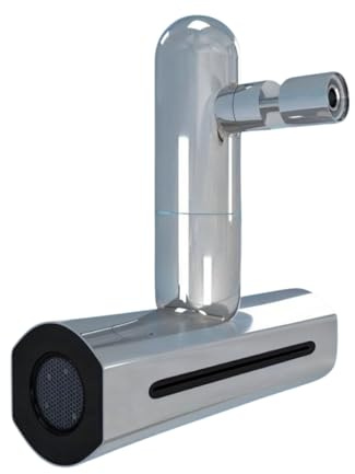 VENTEO - Embout Robinet Cuisine Multi Jets Orientable | Accessoire Robinet pour Évier Cuisine | Tête de Robinet Directionnelle à Jets Multiples pour Installation Standard Domestique