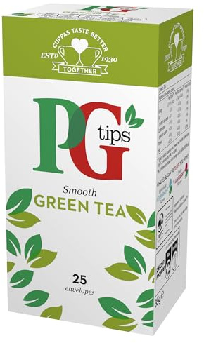 PG Tips Green Tea Envelopes (Pack 25)