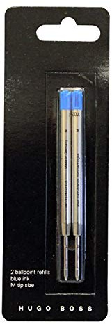 Hugo BossDuo-Pack Nachfüllung Kugelschreiber Blue, M