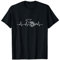 Waldhorn Herzschlag Hornist T-Shirt
