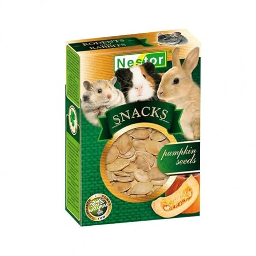 Snacks for Rodents and Rabbits Pumpkin Seeds 40g Hamster Mouse Chinchilla Guinea Pig Rat Gerbil Treats Food