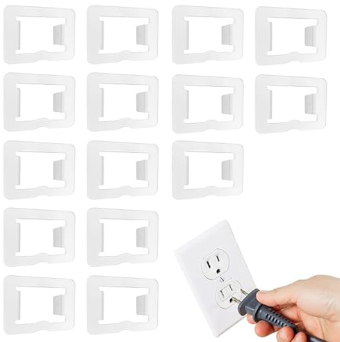 15-Pack Loose Outlet Fix Plugs - Wall Socket Fixer Jacks - Tighten Your Loose Outlet Fix Plugs - Socket Inserts