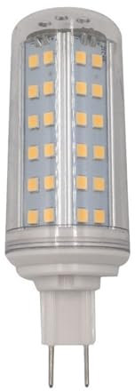 OUHFCASN Bombillas LED G8.5 Bombilla LED tipo maíz Bombilla tipo maíz 10 W G8.5 Reemplazo 100 W Cubierta transparente Para iluminación comercial e industrial(Cool White 6000K)