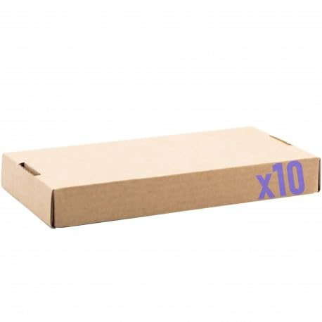 SIMPLETEK - Scatola Piccola per Componenti Cellulari e Smartphone | Ideale per Spedizioni Postali | Misure 8,5 X 2,5 X 17 Cm