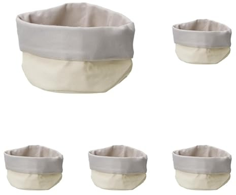 HENDI 429006 Cestini del Pane Rotondi (Confezione da 5)