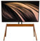 TV Ständer TV Standfuss Höhenverstellbarer Universal-TV-Ständer, 50 Bis 86 Zoll, LED-LCD-Bildschirm, Studio-TV-Display-Ständer, TV-Halterung Mit 4 Holzbeinen TV-standfüße