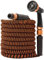 Coopers of Stortford - Copper-Colour Expanding Hose - Lightweight Flexible Garden Hose - Kink-Free Design - Expands with Water Pressure - Outdoor Watering Solution - Durable (30m)