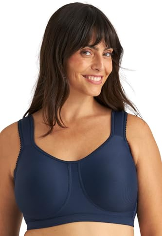 Miss Mary of Sweden Soutien-Gorge pour t-Shirt Keep Fresh, sans Armature, entièrement Couvrant, pour Tous Les Jours 95D Bleu