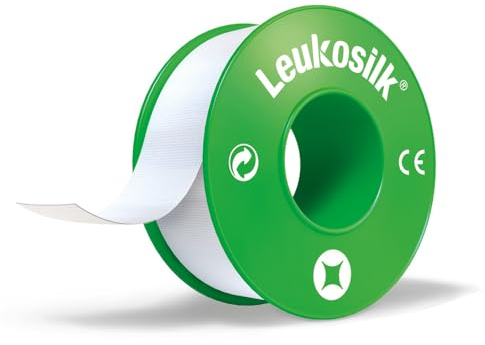 Leukosilk Rollenpflaster für empfindliche Haut 1,25 cm x 5 m, Menge: 1