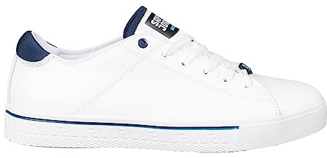 SAFETY JOGGER Chaussures de Travail légères pour Femmes et Hommes 39 EU- Cool - Baskets Respirantes, Imperméable, Confortables et Antidérapantes, idéal pour Aide Soignants et Cuisine, Blanc