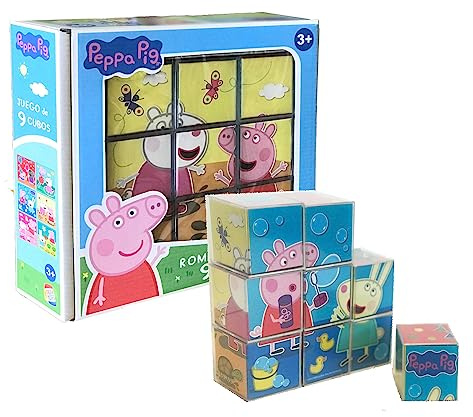 Cefa Toys Peppa Pig pussel 9 kuber (88320)