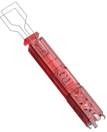 Qsvbeeqj Extracteur de touches ergonomique 2 en 1 - Outil de retrait de touches et d'interrupteurs haute résistance pour claviers mécaniques - Outil de modification