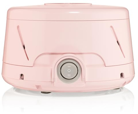 Yogasleep Dohm Classic (Pink) The Original White Noise Machine, Soothing Natural Sound from A Real Fan, Noise Cancelling for Office Privacy, Travel & Meditation, Sleep Therapy for Adults & Baby