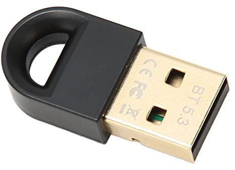Adaptador Bluetooth USB para PC, Receptor Dongle Bluetooth 5.3 para Computadora de Escritorio, Computadora Portátil, Teclado, Mouse para 11/10/8.1.