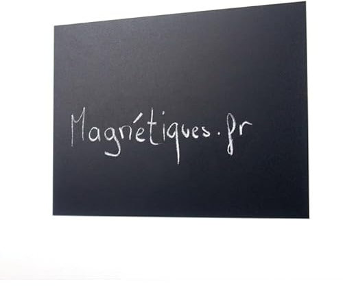 FEUILLE D'ARDOISE MAGNET-COMPATIBLE SOUPLE A3 AVEC ADHÉSIF