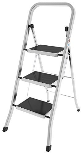 COLOMBO Tabouret en Aluminium 3 marches