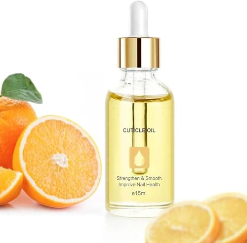 Organic Vitamin E & B Nail Cuticle Oil with Jojoba – Deeply Moisturizes & Strengthens Nails, Prevents Hangnails & Chapped Skin. 15ML. Suitable for Dry, Brittle Cuticles & Nail Care Routine