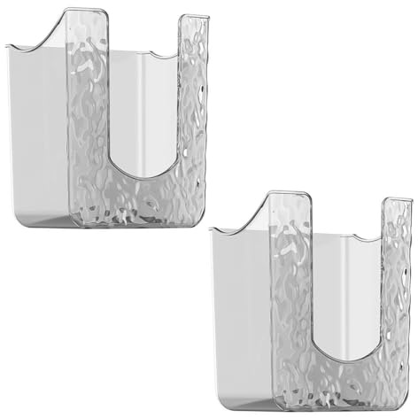 Gutol Scatola portaoggetti da parete per salviette umidificate, 2 pezzi, scatola per carta igienica, dispenser per salviette per bagno, carta igienica umidificata