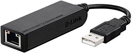 D-Link DUB-E100 Adapter and Network Card - Network Accessory (Wired, USB, Ethernet, 100 Mbit/s, 10/100, 10/100BaseT(X)) Black