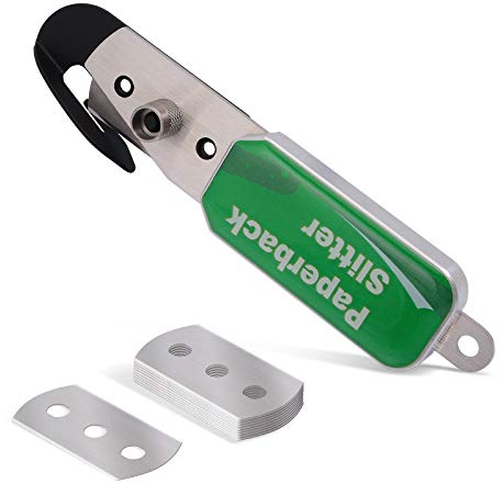 FOSHIO Messer Set Cutter Cuttermesser Fensterfolienschneider Sicherheitsmesser Teppichmesser tapezieren mit Aufbewahrungsbox und 10 Ersatz-Ersatzklingen