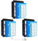 Inwee 3 Stück FC9331/09 Filter für Philips Bodenstaubsauger FC8010/02, FC9332/09, FC9555, FC9550, FC9334, FC9333, FC9330, Ersatzfilter für Philips Power Pro Compact Cyclone 5 Filter Active Serie
