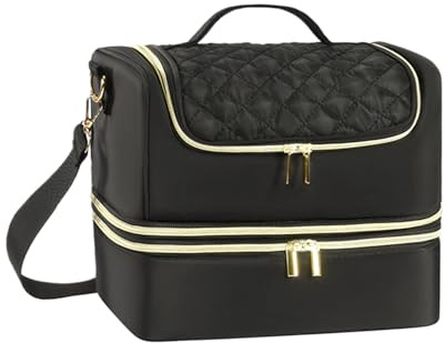Nagellack Bärväska, Nagellack Organizer Case | Förvaring Nail Supplies Bag | Nagelorganisatorer och förvaring för Nail Tech manikyrverktyg, nagelprylar, nagellampa