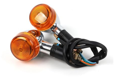 motorcykelblinkers Kompatibel Med Suzuki För QS150 QS 150 QS125 Motorcykel Blinkers Indikator Lampa