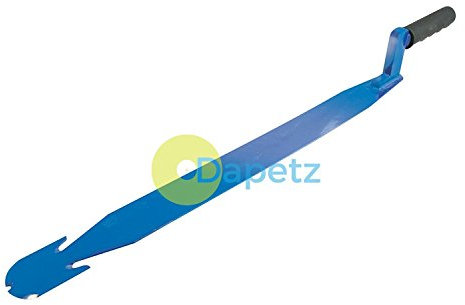 Dapetz ® Slaters Ripper 580mm Roofing Slate Puller Slating Nail Remover Tool Wonder Bar Rip Wrecking Tack Lifter Hardened Steel Rubber Grip Handle