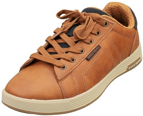 Skechers Cavell Hensley - Tenis para Hombre, Equipaje sintético, 43 EU