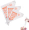 Anicy 300 Stück Spritzbeutel Einweg - 3 Größen Einweg Spritzbeutel, Einwegspritzbeutel Groß, Spritzbeutel Set für Verzieren Torten, Cupcakes, Kuchen (S/M/L)