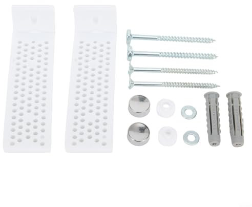 Juego de pernos de anclaje para bidé de inodoro, kit de fijación de sartén al piso, tornillos de fijación de reparación (L)