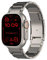 Bracelet en titane compatible avec Apple Watch 49mm 46mm 45mm 44mm 42mm, bracelet de remplacement en métal ajustable pour iWatch Ultra 2 Series (Titane, 44mm/45mm/46mm/49mm/42mm(Series 3 2 1))