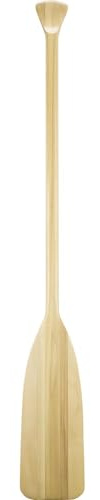 Attwood 11761-1 Canoe Paddle, Wooden, 4-Feet Long, Ergonomic Grip, Premium Wood Construction, Protective Finish