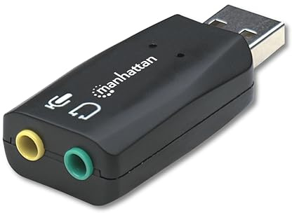 Manhattan 150859 Scheda audio USB Suono 3D