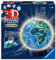 Ravensburger Puzzle 3D Terre au Design de Nuit Veilleuse, 11844, 72 pièces, pour Les Fans de Globe à partir de 6 Ans, Jaune