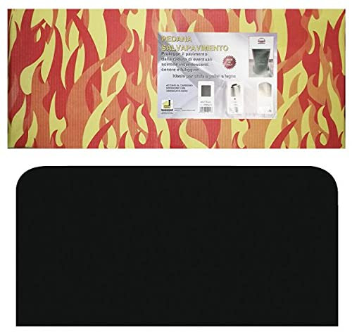 Pedana salvapavimento slim sotto stufa a legna e pellet cm. 100X50 pedane