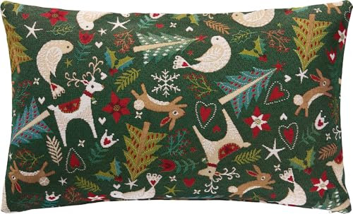 Erwin Müller Kissenhülle Gobelin grün Größe 30x50 cm