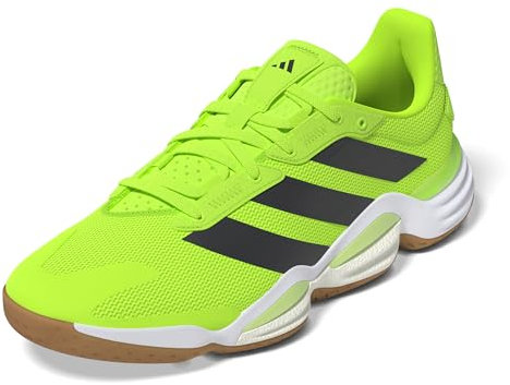 adidas Herren Stabil 16 Indoor Shoes Sportliche Schuhe, Lucid Lemon/Carbon/Lucid Lemon, 44 2/3 EU