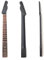 Premium Ahorn Gitarrenhals für Fender Telecaster-Style Gitarren, kanadischer Ahorn mit Griffbrett aus Palisander, 22 mittelgroße Jumbo-Bünde, mattschwarze Rückseite - Halsspannstab-Zugang an der
