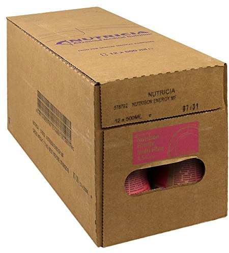 Nutrison Energy Multi Fibre - Sondennahrung - hochkalorisch - mit prebiotischem Ballaststoffanteil - 12 Pack - 1 Karton