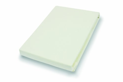 Hahn Kinder Feinjersey-Spannbetttuch 70x140 cm Ecru-782