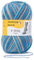 REGIA 4-fädig Color 9801269-04898 water Handstrickgarn, Sockengarn, 100g Knäuel