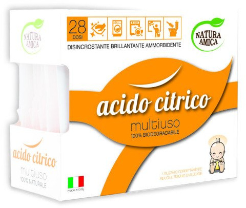 NATURA AMICA Ácido cítrico, 400 g.