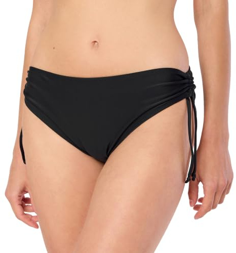 Merry Style Braguitas de Bikini para Mujer Bañadores Bragas de Bikini Parte Abajo Bragas sin Costuras Mujeres Ropa Interior de Verano MSVR2 (Negro (9240), 40)