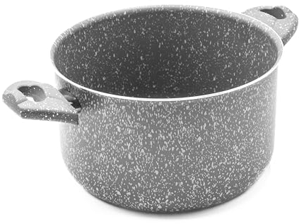 Zanetti - Pentola Antiaderente con Manici Pietra Rara 22 cm