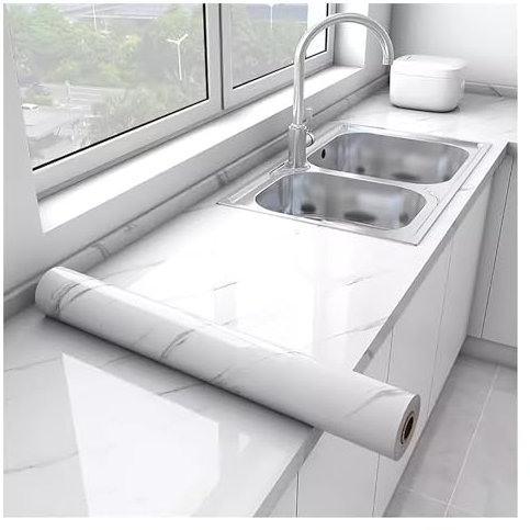Papel pintado ultragrueso de mármol for despegar y pegar, pegatina for muebles, película autoadhesiva for cubierta de encimera, removedores de papel tapiz, papel de contacto for encimera, envoltura de