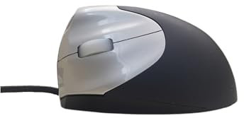 LuolaProject Wired Left Handed Ergonomic Mouse, Reduce Wrist Strain Handshake Optical Vertical Mouse, Compatible with Laptop, Desktop, Windows, Mac