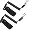 2 Stück Taktische Lanyards, Elastische Lanyards, Taktisches Zubehör, Outdoor-Ausrüstungszubehör, Geeignet Zum Wandern, Bergsteigen, Camping, Angeln (Schwarz)